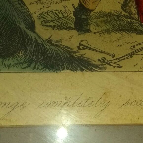 🆕🖼️Mr. Sponge Completely Scatters His Lordship, 1865 by John Leech - Picture 5 of 8